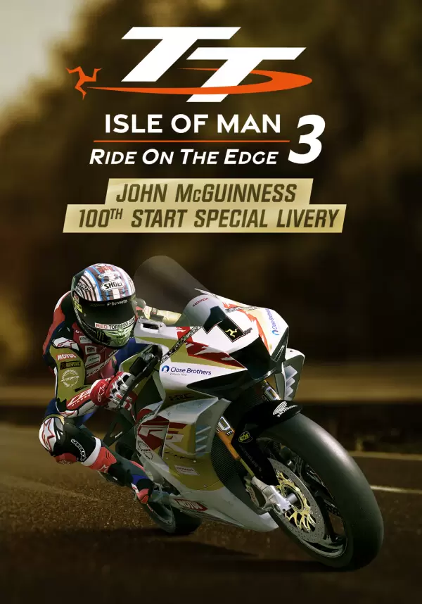 TT Isle Of Man: Ride on the Edge 3 - John McGuiness 100th Start Livery