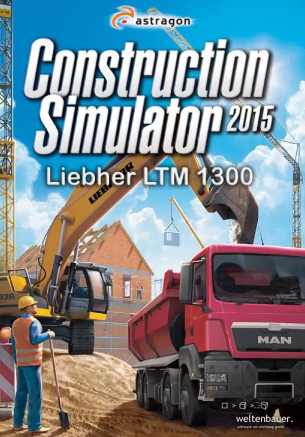 Construction Simulator 2015: Liebherr LTM 1300 6.2